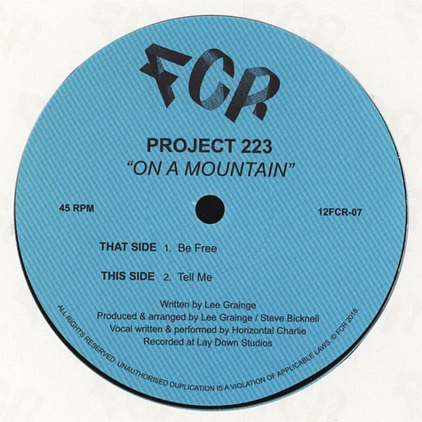 Project 223 - On A Mountain