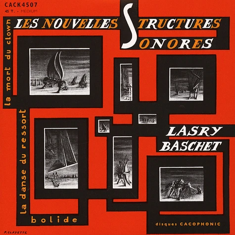 Lasry-Baschet - Les Nouvelles Structures Sonores Lasry baschet