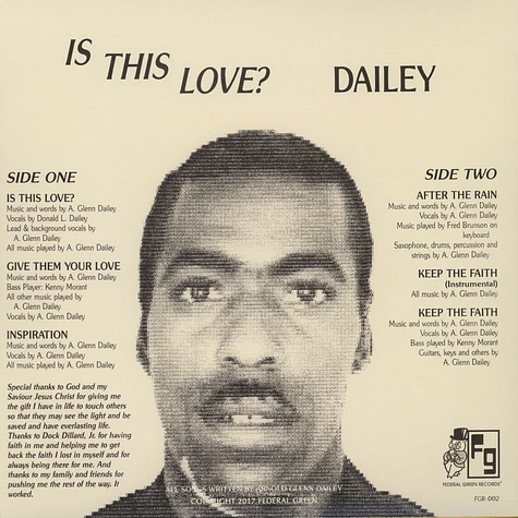 Dailey - Is This Love?
