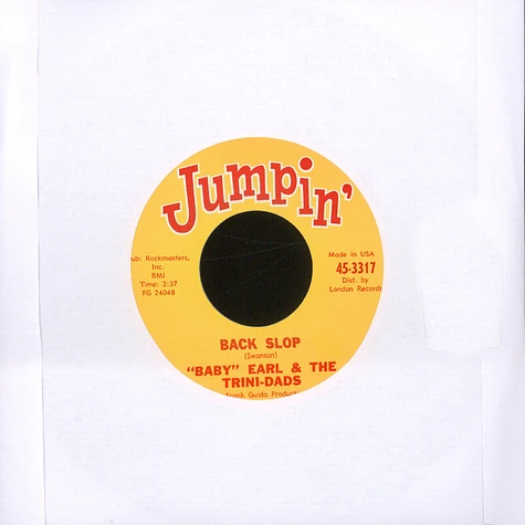 Jimmy & Stan/ "Baby" Earl & The Trini-Dads - Tahiti / Back Slop