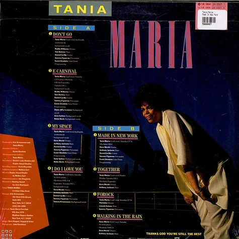 Tania Maria - Made In New York - Vinyl LP - 1985 - EU - Original | HHV