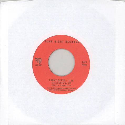 Gillespie & Co. - Funky Getto featuring Raphaelia / Papa’s Getto