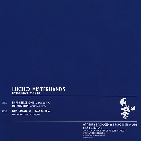 Lucho Misterhands - Experience One EP