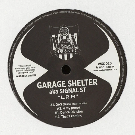 Garage Shelter - L.R.M.