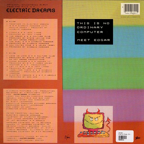 V.A. - Electric Dreams (Original Soundtrack From The Film)