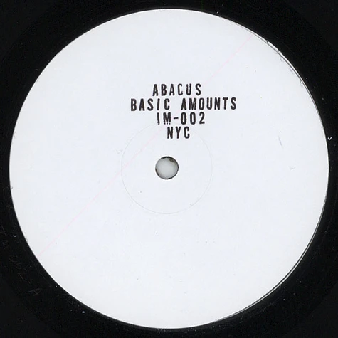 Abacus - Basic Amounts One Sided