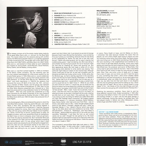 Miles Davis & J.J.johnson - Tempus Fugit