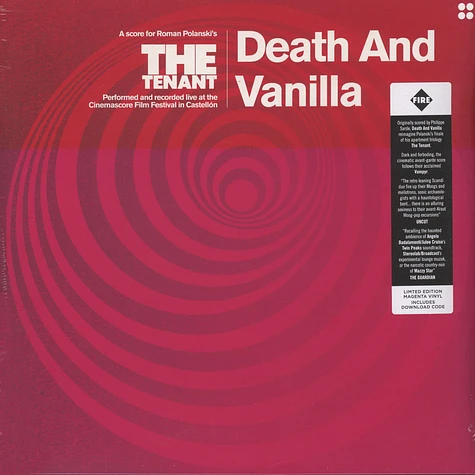 Death And Vanilla - The Tenant Colored Vinyl Edition