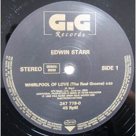 Edwin Starr - Whirlpool Of Love