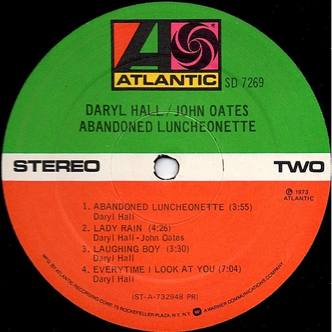 Daryl Hall & John Oates - Abandoned Luncheonette