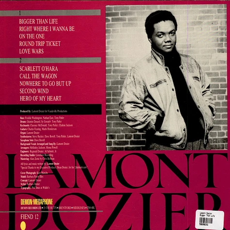 Lamont Dozier - Bigger Than Life