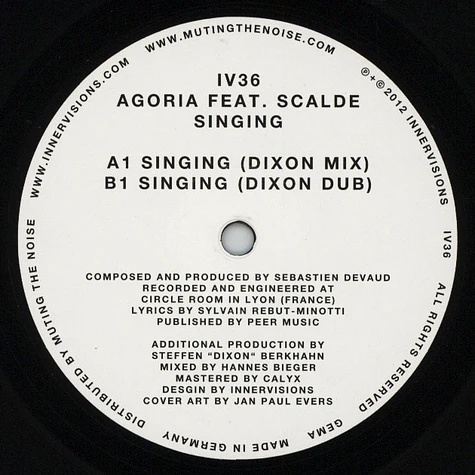 Agoria - Singing Dixon Mixes