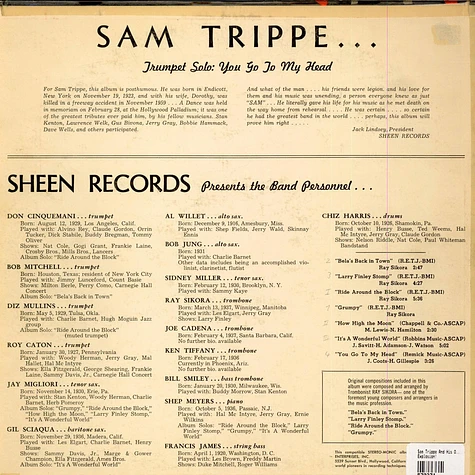 Sam Trippe And His Orchestra - Explosion!