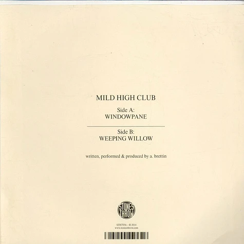 Mild High Club - Windowpane / Weeping Willow