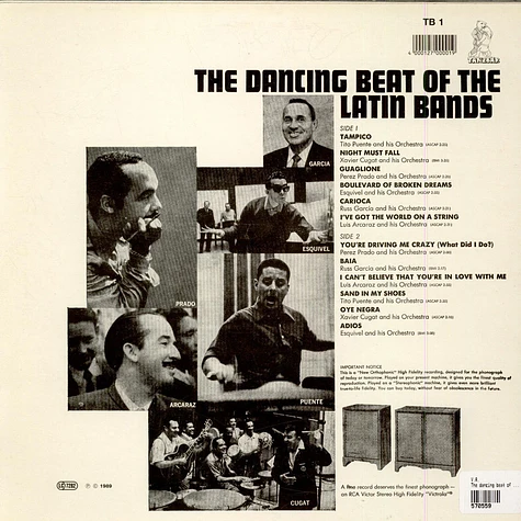 V.A. - The Dancing Beat Of The Latin Bands