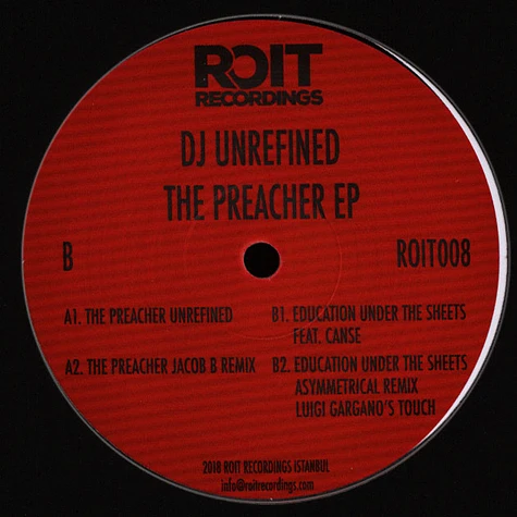DJ Unrefined - The Preacher EP