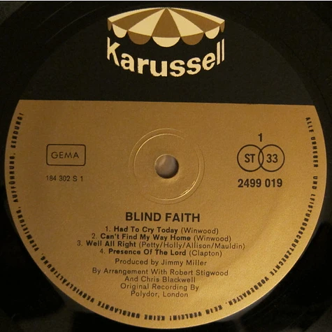 Blind Faith - Blind Faith