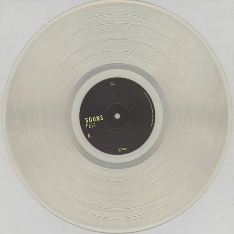 Suuns - Felt Colored Vinyl Edition
