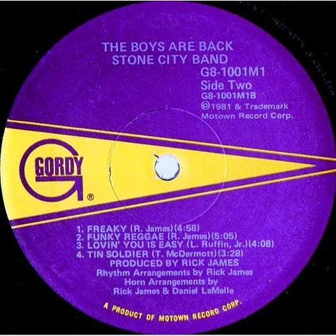 Stone City Band - The Boys Are Back