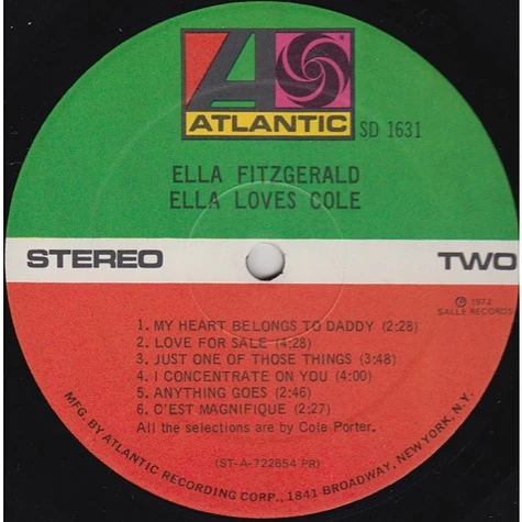 Ella Fitzgerald - Ella Loves Cole