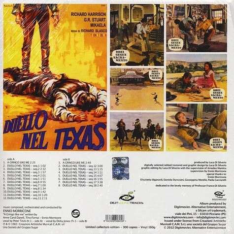 Ennio Morricone - OST Duello Nel Texas