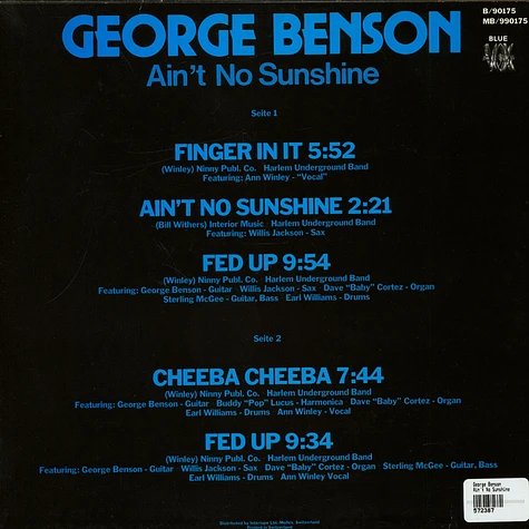 George Benson - Ain't No Sunshine