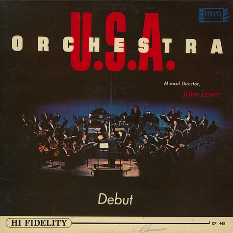 Orchestra U.S.A. Musical Director, John Lewis - Debut