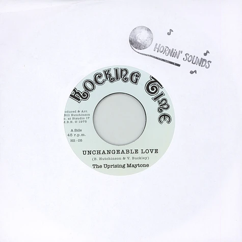 The Uprising Maytones - Unchangeable Love / Alternate Dub