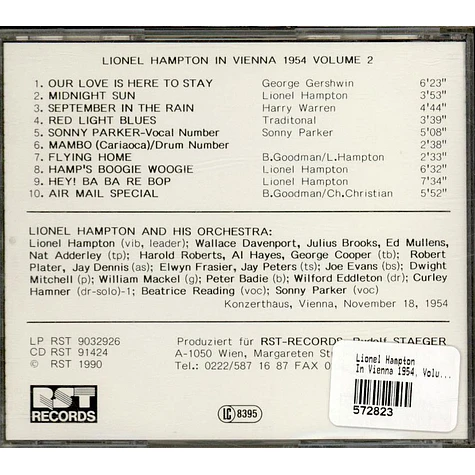 Lionel Hampton - In Vienna 1954 Volume 2