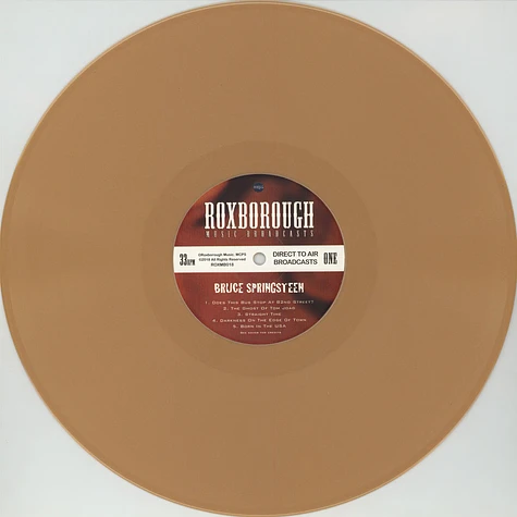 Bruce Springsteen - Youngstown Colored Vinyl Edition
