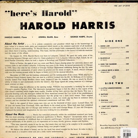 Harold Harris - Here's Harold