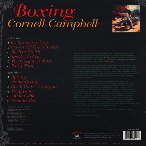 Cornell Campbell - Boxing