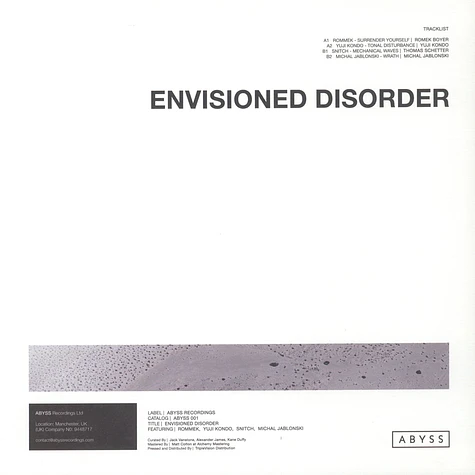 V.A. - Envisioned Disorder