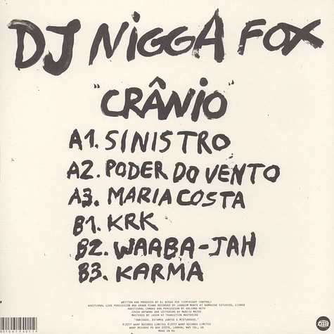DJ Nigga Fox - Cranio EP