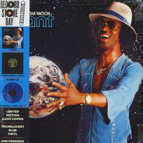 Johnny Guitar Watson - Giant RSD 2018 Blue Vinyl Edition