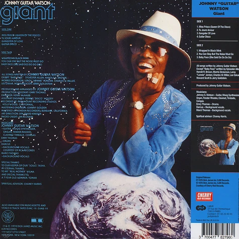 Johnny Guitar Watson - Giant RSD 2018 Blue Vinyl Edition