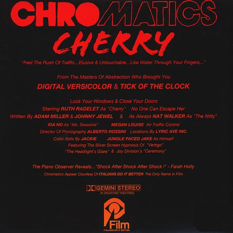 Chromatics - Cherry Deluxe Pink Champagne Vinyl Edition