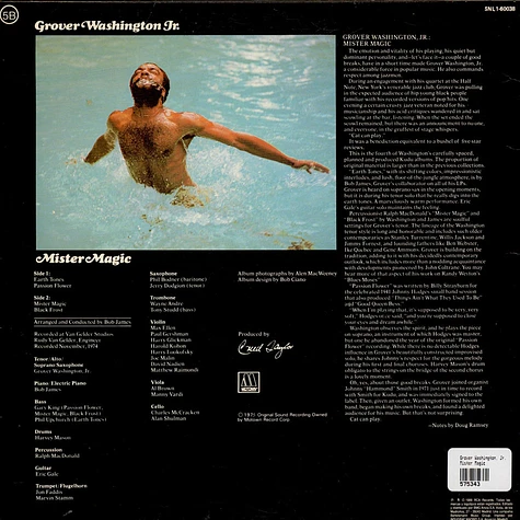 Grover Washington, Jr. - Mister Magic