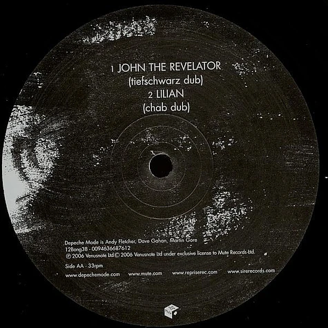 Depeche Mode - John The Revelator / Lilian
