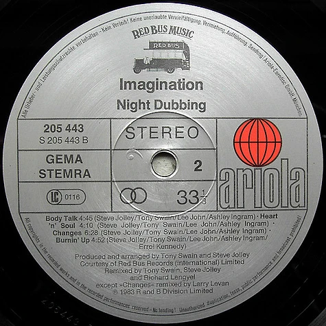 Imagination - Night Dubbing