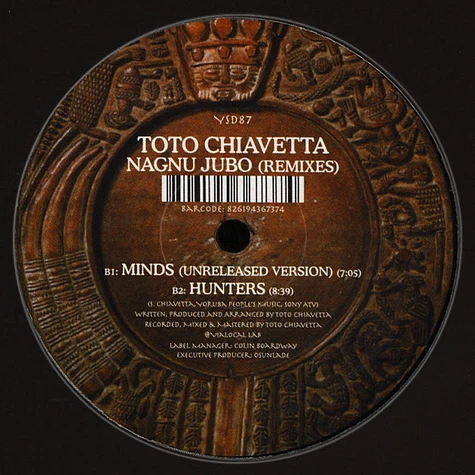 Toto Chiavetta - Nagnu Jubo Remixes