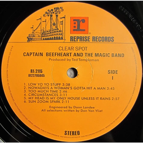 Captain Beefheart And The Magic Band - Clear Spot
