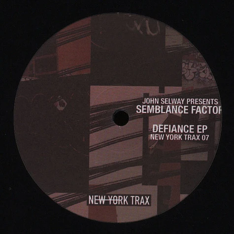 John Selway presents Semblance Factor - Defiance EP