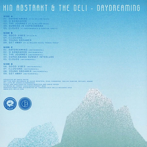 Kid Abstrakt & The Deli - Daydreaming Green Marbled Vinyl Edition