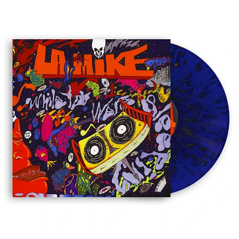 L.A. Mike (of People Under The Stairs) - Clinophobia (While You Were Sleeping) Blue Splatter Vinyl Edition