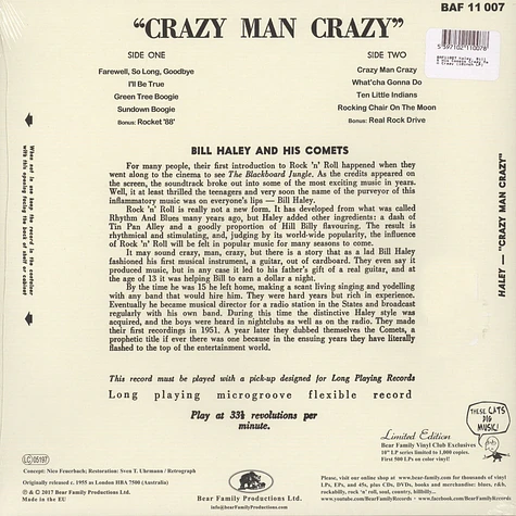 Bill Haley - Crazy Man Crazy