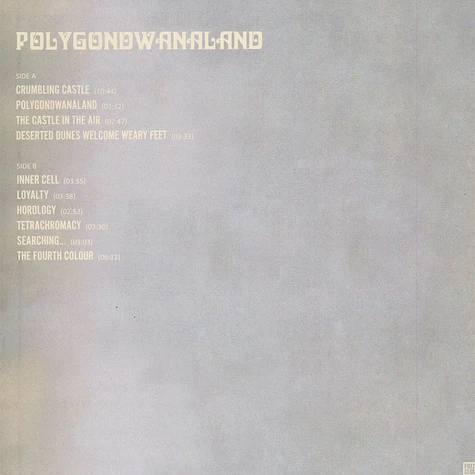 King Gizzard & The Lizard Wizard - Polygondwanaland Bone Colored Vinyl