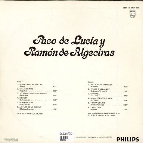 Paco De Lucia Y Ramon De Algeciras - Hispanoamérica Con Paco De Lucía Y Ramón De Algeciras