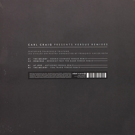 Carl Craig - Versus Henrik Schwarz, Benedikt Frey, Antigone & Tom Trago Remixes