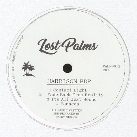 Harrison BDP - Fade Back From Reality